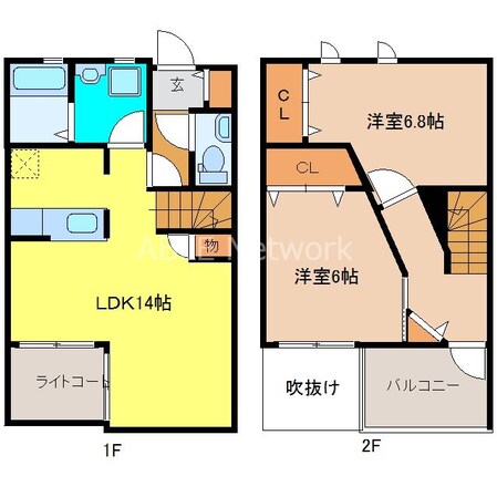 プレミアムアイランド上峰Ⅳの物件間取画像